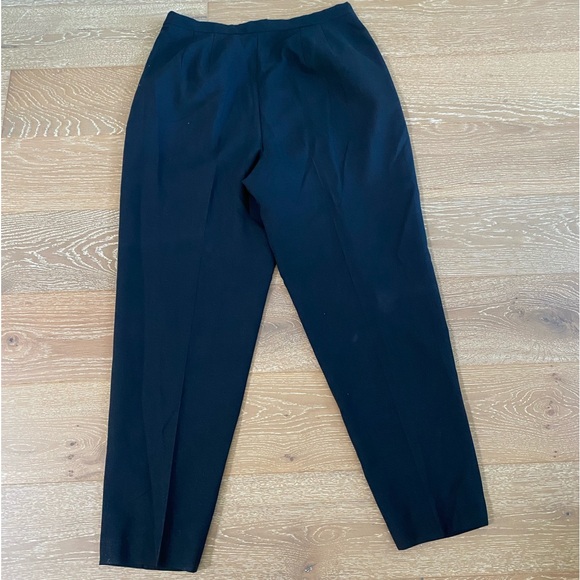 Talbots Black Wool Pants Size 16 - Picture 2 of 6
